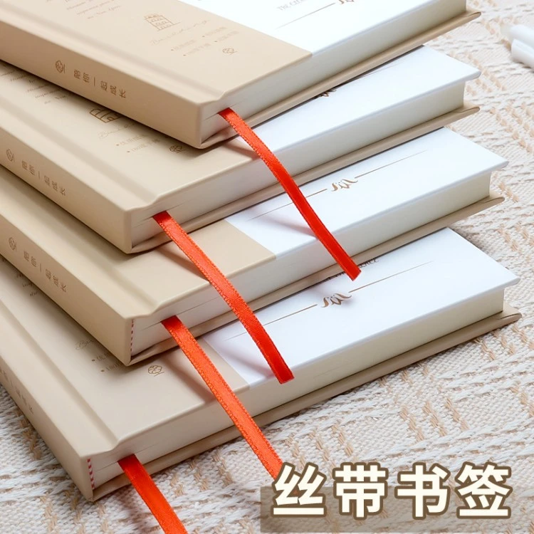 Notebook finish and binding detail